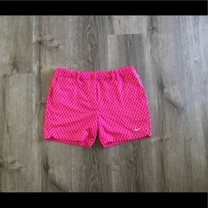 Nike pink golf shorts